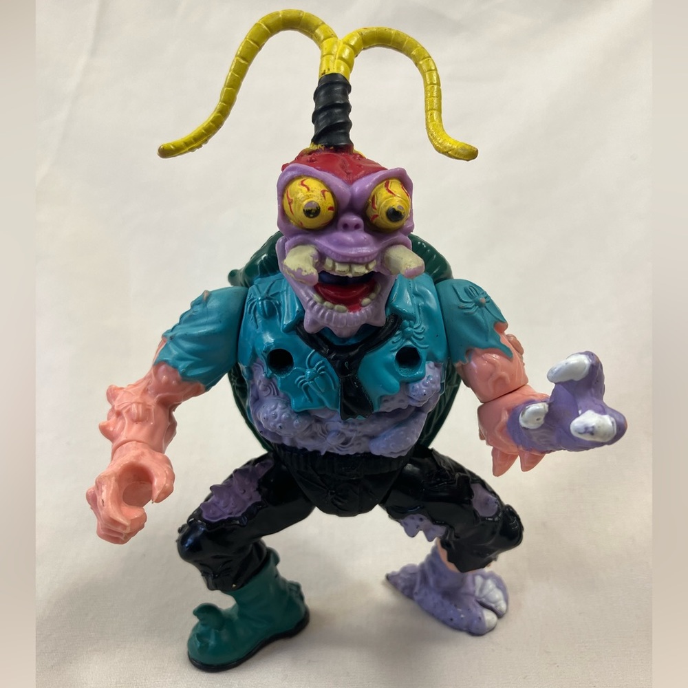 Vintage TMNT Scumbug Villain Action Figure